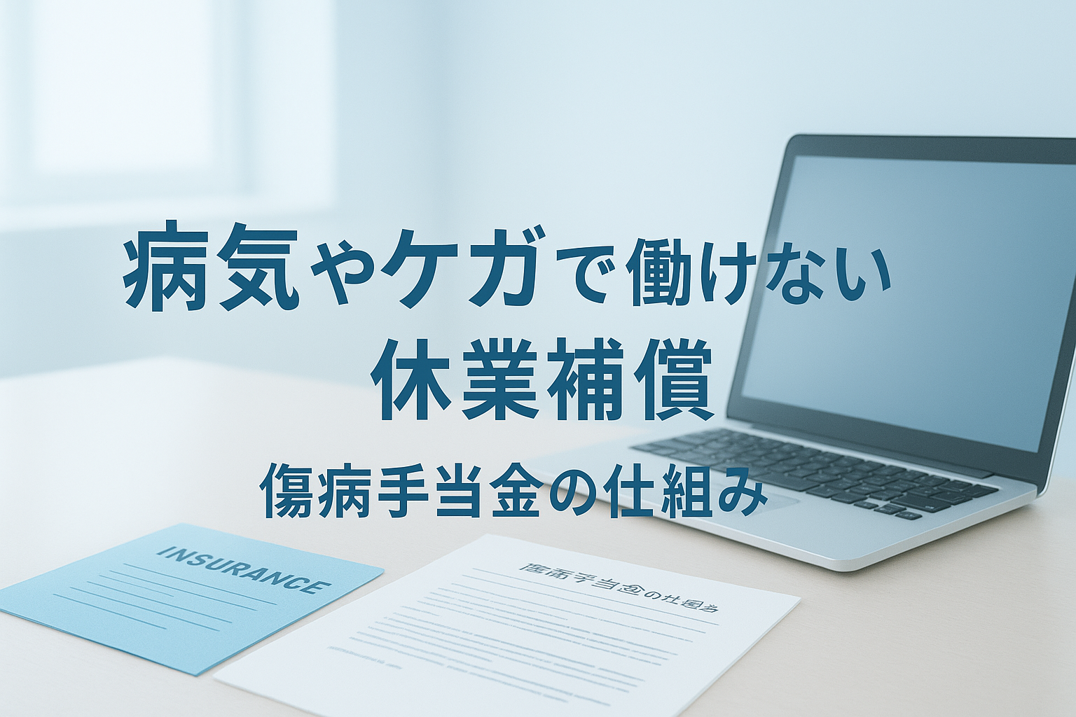 病気やケガで働けなくなっても大丈夫！傷病手当金が必ずもらえる方法!
